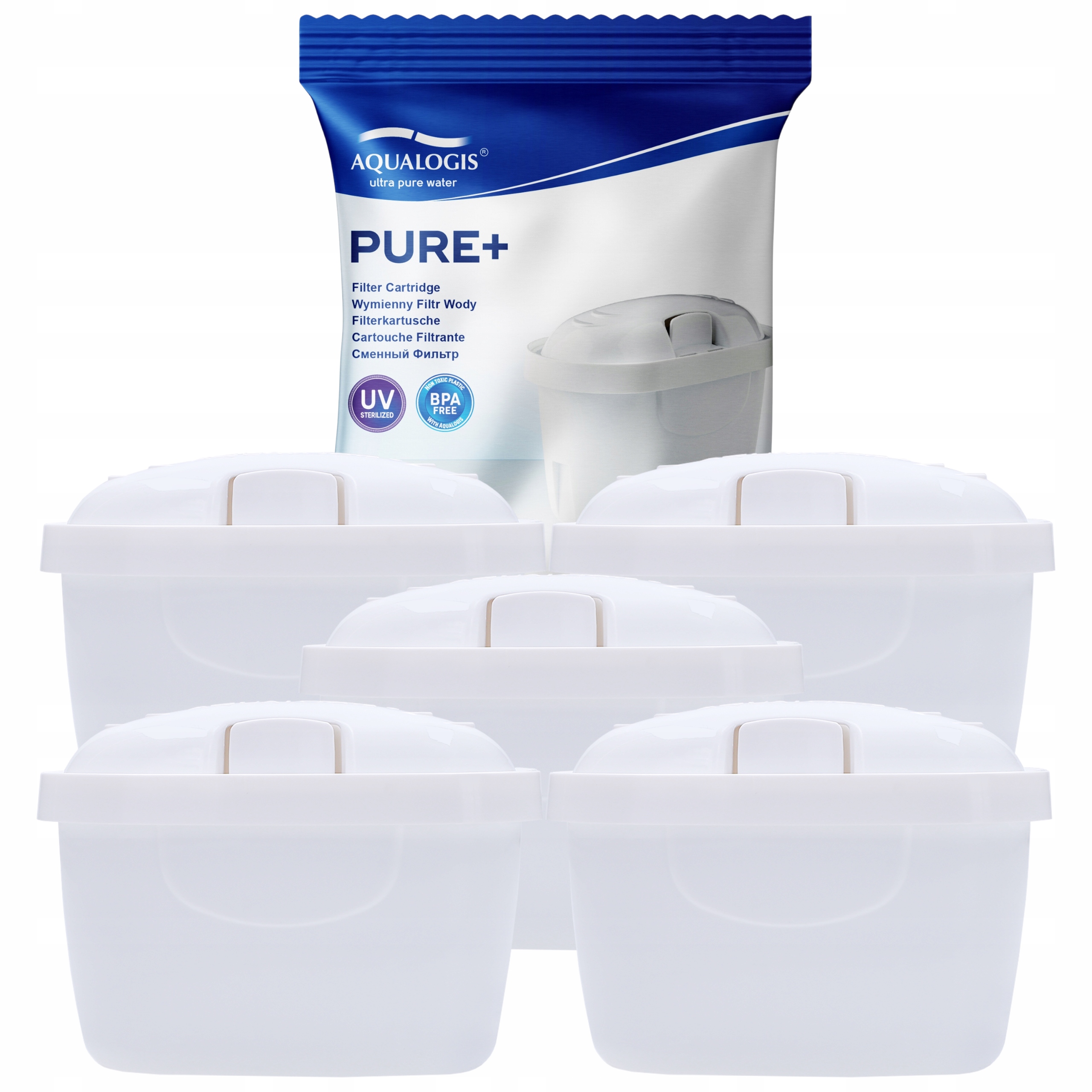 Filtračná vložka Aqualogis Pure 5 ks.